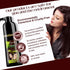No-Stain Hair Dye Shampoo for Men & Women, No-Stain on Skin & Scalp, Natural Ingredients, Ammonia & Parabens-Free, Up to 100% Gray Coverage, Easy ...