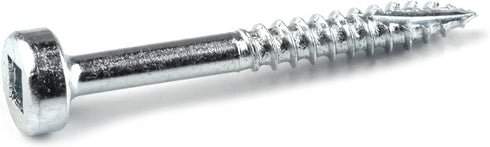 Kreg SPS-F125-100 Zinc Pocket Screws, 1-1/4 Inch #6 Fine Thread, Pan Head (100 Count)...