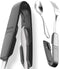 As seen on SHARK TANK - Turn eating utensils into versatile tongs (1-Pack, Black)...