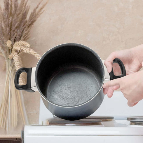 2 Pcs Pot Short Side Handles Replacement Pot Handle Side Metal Pressure Pan Handle Ear Replacement Universal Pan Side Handle for Home Kitchen Cook...