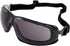 Global Vision Sunn Up Gray Motorcycle & Safety Goggles ANSI Z87.1 Scratch-Resistant Anti-Fog Smoke Lens...