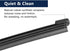 X AUTOHAUX Car Rear Windshield Wiper Blade Arm Set for Lincoln MKC 2014-2019 11 Inch 285mm...