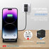 20W Fast Wireless Charger,Wireless Charging Stand Compatible with iPhone 15,15 Pro,14,13,12,11 Series/X/XS/XR/8, Phone Charger for Galaxy S24/S23/...