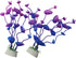 4 Pcs Green Artificial Plastic Plants Fish Tank Plants Fish Aquarium Decoration (Purple)...