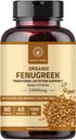 Fenugreek Capsules for Women (60 Capsules) | Organic Fenugreek Capsules 1000mg breastfeeding Supplement | Organic Fenugreek Powder Capsules Lactat...