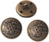 14 PCS Antique Metal Blazer Buttons Set 20mm (4/5 inch) 15mm (3/5 inch) for Blazers, Suits, Sport Coat, Uniform, Jackets (Antique Brass)...