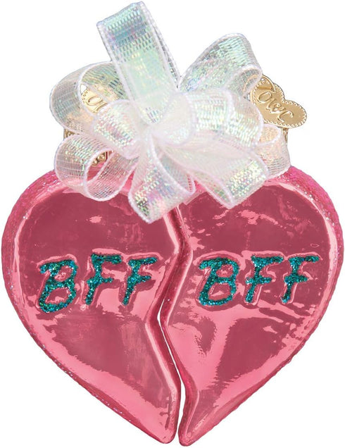 Old World Christmas BFF Hearts...