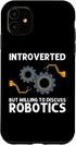iPhone 11 Funny Robotics For Men Women Robots Engineering Robot Lovers Case...