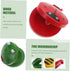 SAFIGLE 8 Pcs Cartoon Animal Castanets Kids Musical Toys Spanish Baby Toys Toddler Instruments Rhythm Toys for Kids Hand Castanets Castanet Clappe...