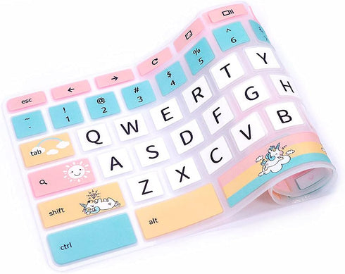 Keyboard Cover for Samsung Chromebook 4 3 XE310XBA XE500C13 XE501C13 11.6"/Chromebook 4 15.6" XE350XBA/Chromebook 2 XE500C12/Chromebook Plus V2 2-...