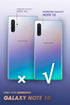 i-Blason Cosmo Series Case Designed for Galaxy Note 10 (2019 Release), Protective Bumper Marble Design Without Built-in Screen Protector (Marble)...