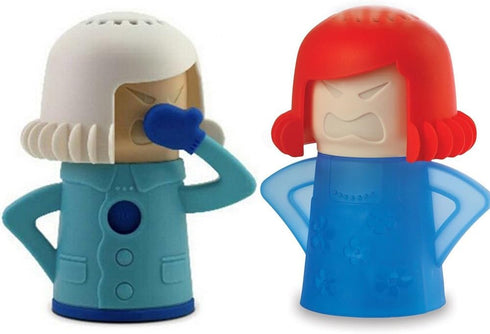 Microwave Cleaner Angry Mom with Fridge Odor Absorber Cool Mom(2pcs)...