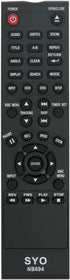 NB694UH NB694 Replace Remote Control fit for Sanyo FUNAI DVD VCR Combo Player FWDV225F DV220FX5...