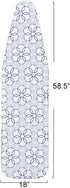 Household Essentials Deluxe Ironing Board Cover, Magic Rings...