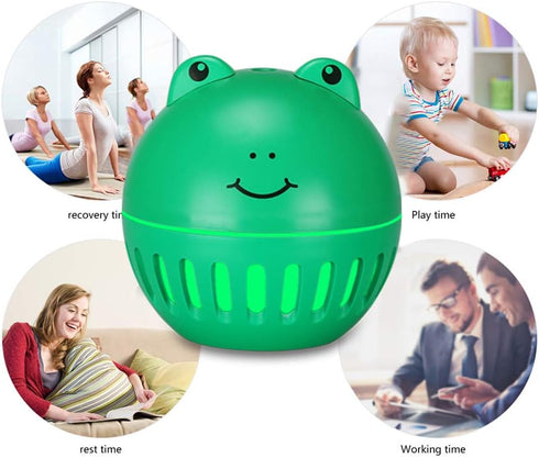 Portable Humidifiers Mini USB Mist Humidifiers Mini USB Desk Humidifiers for Travel, Car, Office, Bedroom, Frog...