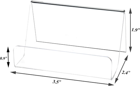 Acrylic Business Card Holder for Desk,Card Organizers and Office Desk Accessories for Men and Women (2)...
