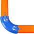 Racetrack Connectors Compatible with Hot Wheels,90 Degree Banked Turn,4 Packs...
