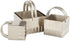 RSVP International Endurance Biscuit Cutters, Rippled Square Set of 4, Stainless...