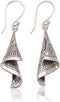 NOVICA .925 Sterling Silver Dangle Earrings 'Shining Songket'...