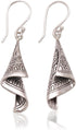 NOVICA .925 Sterling Silver Dangle Earrings 'Shining Songket'...