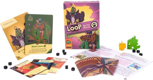 The Loop The Fur Brigade Card Game Expansion | Sci-Fi Strategy Game | Cooperative Game for Adults and Kids | Ages 12+ | 1-4 Players | Avg. Playtim...