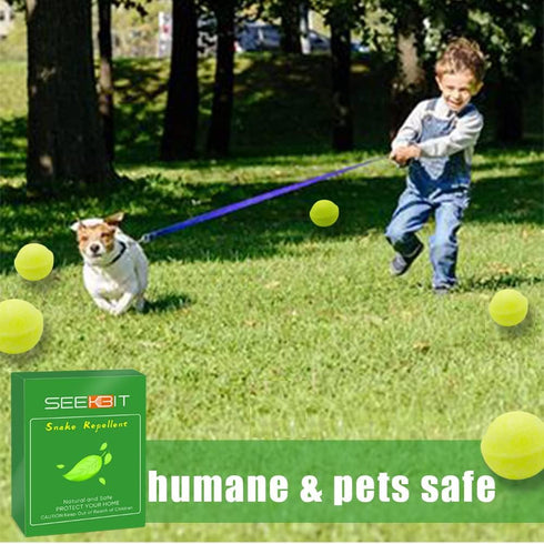 SEEKBIT Snake Away Repellent for Outdoors Indoor, Snake Repellent for Yard Lawn Garden Camping Fishing for Repelling Snakes Rats and Other Pests (...