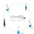 Charger Cord Replacement for Nicwell/Insmart/Nicefeel/Fairywill/Tovendor/Yafex/Hangsun Water Flosser, Charging Cable 2-Pack...
