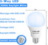3 Way LED Light Bulbs 2 Pack, 30 70 100 Watt Equivalent, Daylight 5000K A19 Light Bulbs E26 Base, Indoor 3-Way light Bulbs for reading...