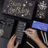 Dyvicl Premium Metallic Markers Pens - Silver and Gold Paint Pens for Black Paper, Glass, Rock Painting, Halloween Pumpkin, Card Making, Scrapbook...