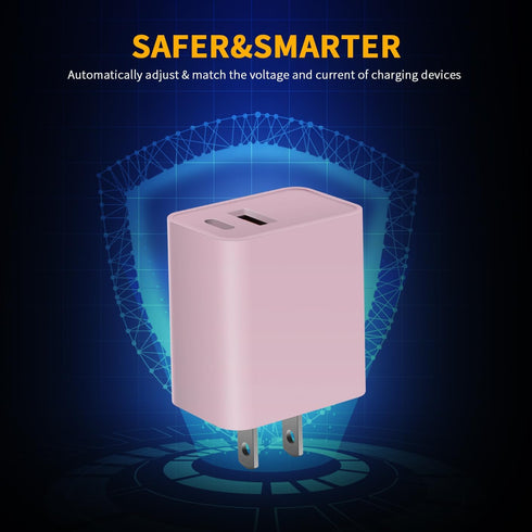 USB C Charger Block, Watch Se Block, 2023 Upgrade Dual Port Fast Charging Block Cube Box Brick Plug Adapter Compatible with New Watch SE Series 8 ...