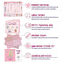 ATHENA FUTURES Potty Training Chart for Toddler, Girls, Sticker Chart for Potty Training, 4 Week Reward Chart, Certificate, Instruction Booklet, R...