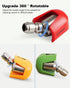 ???????????????? Adjustable Angle Pressure Washer Nozzle Spray Tip, SPX3000-TPS Quick Connect Spray Tip Set Fits for Sun Joe SPX 3000 Series and U...