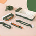 4 PCS Hand-held Groove Gap Cleaning Tools, Window Door Sliding Track Cleaning Brush + Dustpan Cleaning Brushes, Home Kitchen Cleaning Brush Tool...