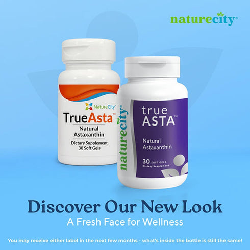 True-Asta AstaReal Natural Astaxanthin Supplements 6mg – Joint Muscle Skin Eye Support (30 Soft Gels) Algae Antioxidants Supplement | Non-GMO, Glu...