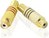 PNGKNYOCN RCA Audio Connector, Screws Audio Video AV Stereo Female Jack with Spring Coaxial Audio Gold Plated Solder Adapter ?4-Pack?...