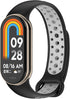 MOTONG Compatible with Xiaomi Mi Band 8 Replacement Band - TPU Replacement Wrist Band Strap Compatible with Xiaomi Mi Band 8(TPU Black + Grey)...