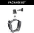 CAPART Camera Mount Expansion Bracket for DJI Air 3 Drone, with 1/4" Screw Hole, Cold Shoe Mount, Compatible DJI OSMO Action 4 3 Pocket 2 1 Insta3...