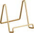 TRIPAR Square Metal Wire Stand, Gold Finish (2 Pack, 6-Inch Depth) - Tabletop Display - Handcrafted Edge Design For Sleek & Modern Look - Perfect ...