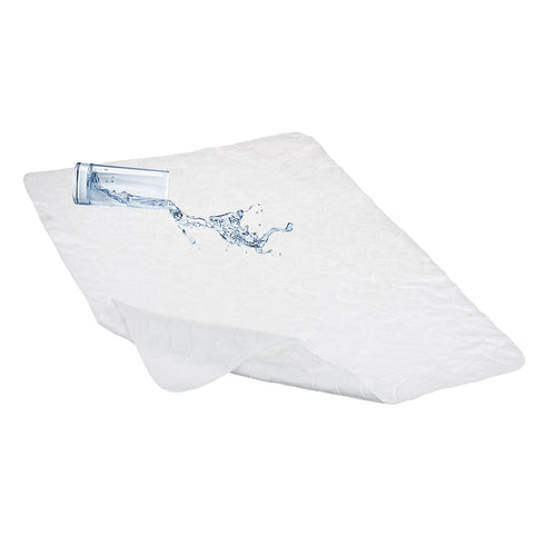 American Baby Company Waterproof Embossed Quilt-Like Flat Bassinet Protective Pad Cover White 15" X 33"...