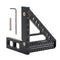 Carpenter Square Hole Position Scribing Ruler, 3D Woodworking Square Multi Angle 22.5-90 Degree Measuring Ruler with Angle Pin Versatile Speed Squ...