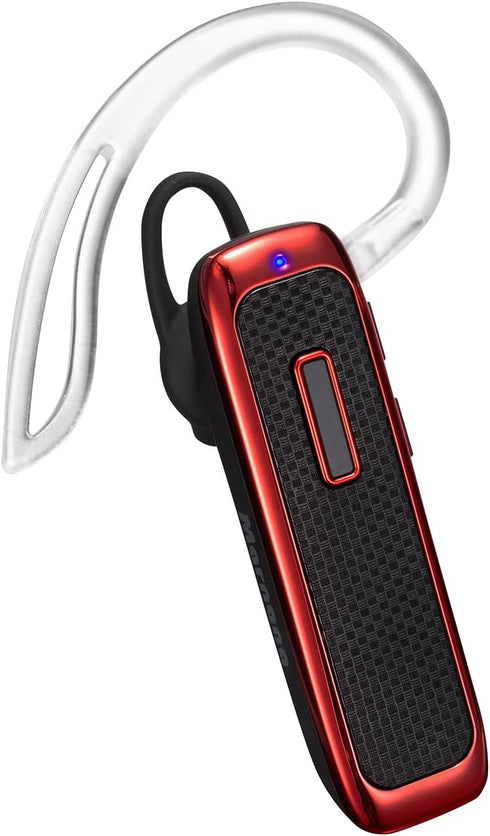 Bluetooth Headset, Hands-Free Wireless Earpiece w/ 18 Hours Playtime and Noise Cancelling Mic for iPhone Samsung Android Cellphone Truck Driver - ...