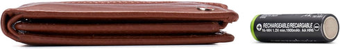 Alpine Swiss Mens Wallet for Men | RFID Protected Leather Mens Wallet | Spencer Bifold with Divided Bill Section | Gift Box | 2 ID Windows | 14 Ca...