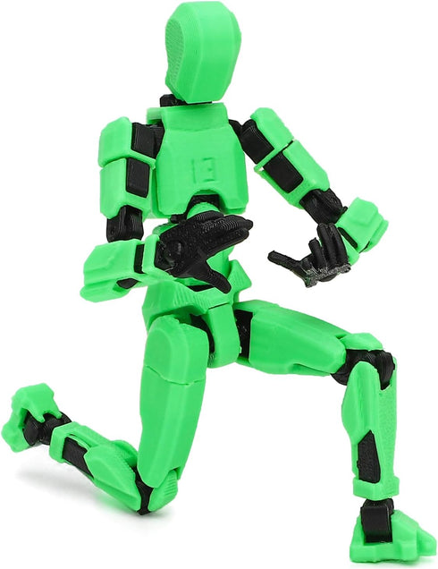 ONEST 2 Pieces T13 Action Figure 3D Printed Robot Action Figures Multi-Jointed Movable Robot Toys Articulated Robot Dummy Action Figures for Game ...