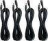 Power Extension Cord, 4Pack 10ft DC 12V Power Supply Adapter Extension Cable 2.1mm × 5.5mm Plug for IP Security Cameras, LED Lights Strip, Baby Mo...