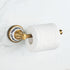 Toilet Paper Holder, Bathroom Toilet Paper Roll Holder Antique Bronze Brass Wall Mounted Bathroom Hardware Accessories,Porcelain Design...