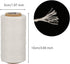 Tenn Well 328 Yards Leather Sewing Waxed Thread, 150D 1MM Hand Stitching Thread for Leather Craft DIY with Needle (White)...