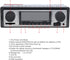 12V Bluetooth Car Radio MP3 Player Vehicle Stereo Audio Support FM / USB / SD / AUX with Remote Control...