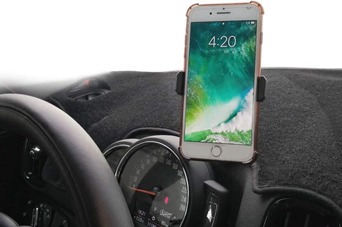 iJDMTOY Behind Tachometer Mount Smart Phone GPS Mounting Holder Kit Compatible with Mini Cooper Gen2 R55 R56 R60 R61 (360-Degree Rotatable)......