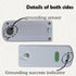 Grounding Continuity Tester Kit with 15ft Grounding Cord, Tests Effectiveness of Earth Connection, Fits All Popular Brands Grounding Products...