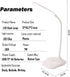 LED Table Lamp,Portable Eye-Protected Flexible Gooseneck Small Desk Lights for Dorm Study Office Bedroom-USB or 3 AA Batteries Powered -Not Includ...